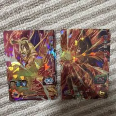 スーパードラゴンボールヒーローズ 孫悟空 バーダック:ゼノ 2枚セット