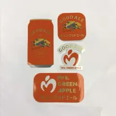 Mrs. GREEN APPLE ステッカーセット