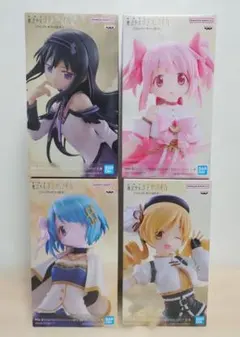 劇場版 魔法少女まどか☆マギカ〈ワルプルギスの廻天〉プライズフィギュア4種セット