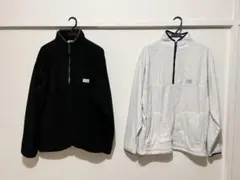フリースハーフジップ2個セット【2/19まで】