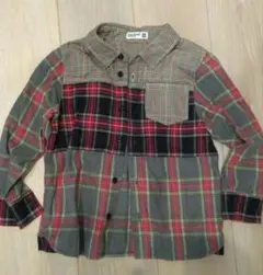 ラグマート 110 ネルシャツ クレイジーパターン チェック柄