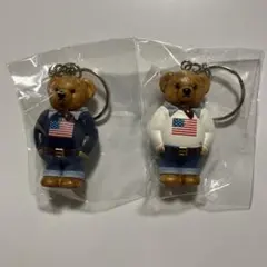 ポロベアキーホルダー 2体セット