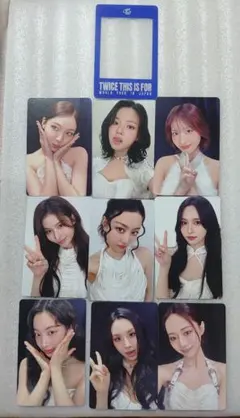 TWICE THIS IS FOR 東ド 初回限定盤 トレカ コンプセット