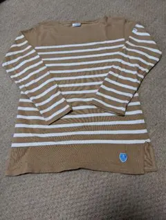オーシバル ラッセルフレンチセーラー ボートネックTシャツ サイズ2