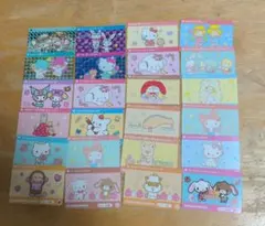 カードダス サンリオキャラクターズ ホログラムカード付き セット