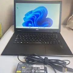 早い者勝ち!!NEC ノートPC Windows 11 本体 ACアダプター付き