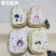 ブルーロック サンリオキャラクターズ ぬいぐるみキャリーポーチ 4種セット