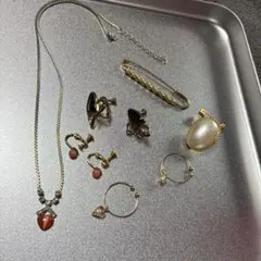 ヴィンテージ アクセサリー まとめ売り ネックレス イヤリングのサムネイル