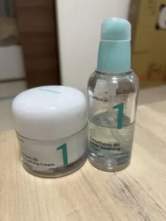 ナンバーズイン1番　パントテン酸　スージングクリーム & セラム