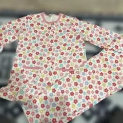 ミキハウス 花柄パジャマ 120cm
