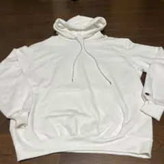 Champion ホワイトパーカー 2019年デザイン　セヴシグ　L size