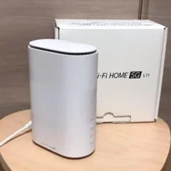 Speed Wi-Fi HOME 5G L11 ZTR01 ホームルーター動作品のサムネイル