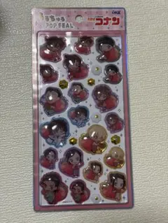 正規品　名探偵コナン　うるちゅるポップシール　いちご