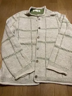 CHRISTIAN AUJARD チェック柄カーディガン