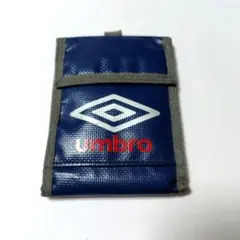 財布　umbro　 二つ折り財布 　青　子供　修学旅行