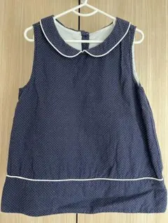 GYMBOREE ノースリーブ チュニック　ネイビー 8T 130
