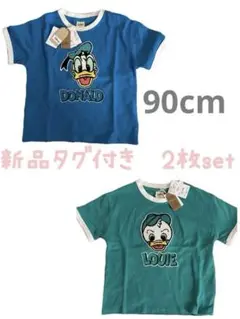 【新品タグ付き】ドナルド　ルーイ　2枚セット　Tシャツ　リトシー　半袖