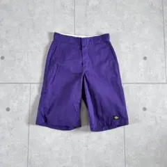 か*様 dickies loose fit ショーツ　ショートパンツ　パープル