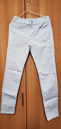 レディース パンツ 薄紫色 ウエスト64cm