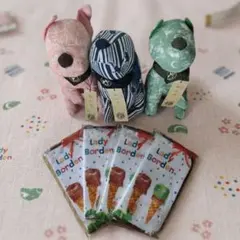 はらぺこあおむし Lady Bordenハンドタオル&和み犬