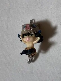 鬼滅の刃　つまんでつなげてマスコット　嘴平伊之助　カニカン