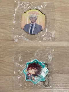 コナン　くら寿司　マグネットシート　安室透　ラバーチャーム　世良真純