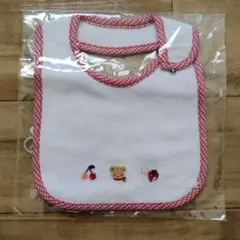 【新品・未開封】ファミリア　さくらんぼ　苺　スタイ ヨダレカケ