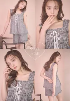 SNIDEL HOME スナイデルホーム チュールフリルキャミソール セット