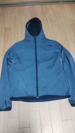 THE NORTH FACE フルジップ グレー パーカー