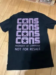 コンズ cons 黒Tシャツ