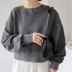 美品★ディスコート ショート丈スウェット トレーナー 11色展開