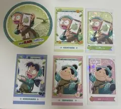 忍たま　スイパラ推しパシャカード　、百面相缶バッジ　乱きりしん