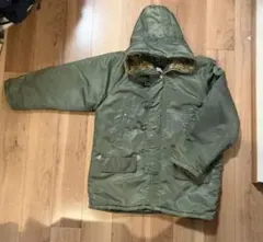 オリーブグリーン モッズコート フード付き　Mサイズ