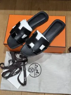 エルメス hermes 美品 オラン ブラック 37サイズのサムネイル