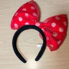 ミニーマウス　カチューシャ　小さめサイズ