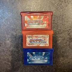 ポケモンファイアレッド・ルビー・サファイア　 ゲームボーイアドバンスソフト