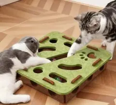 조립식 고양이 장난감, 교육용 장난감 공, 나무 펠트, 새끼 고양이의 운동 부족 문제 해결
