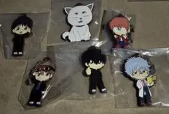 銀魂　一番くじ　ラバーチャーム　6点セット