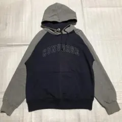 CONVERSE コンバース y2k ラグラン スウェット パーカー L メンズ