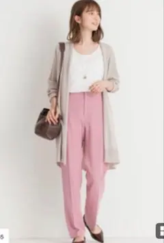 23区　　TRストレッチギャバ テーパード パンツ　　ストレッチパンツ　40のサムネイル