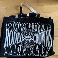 ノベルティ 新品 RODEO CROWNS デニムトートバッグ フリーサイズ
