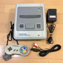 動作品　Nintendo Super Famicom 本体セット