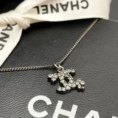 CHANEL シャネル ココマーク ラインストーン 03A ネックレス - メルカリ