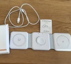 【新品未使用】3in1 Wireless Charger ワイヤレス 充電器