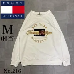 TOMMY HILFIGER 刺繡ロゴ ビッグロゴ トレーナー スウェット