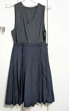 S454◆私服OKジャンパースカート プリーツスカート 撮影 コスプレ