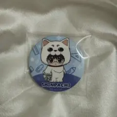 銀八先生 着ぐるみ 缶バッジ 志村新八