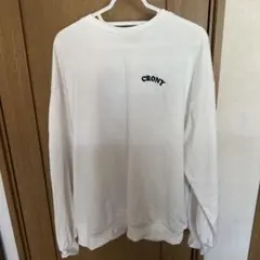 CRONY ハートロゴ スウェット ホワイト L