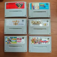 ドラクエなど スーパーファミコン6点