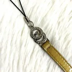 BVLGARI ストラップ パテントレザー 黄色のサムネイル